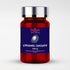 Premium Nutrient Delivery SPAWN NUTRA Liposomal Curcumin 750mg supplement in a red bottle with capsules.